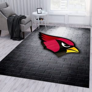 Arizona Cardinals Nfl Area Rug For Christmas Living Room Rug