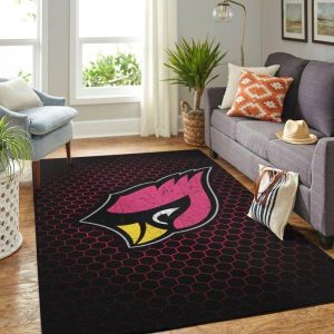 Arizona Cardinals Nfl Rug Room Carpet Sport Custom Area Floor Home Decor