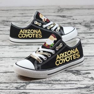 Arizona Coyotes NHL Hockey 3 Gift For Fans Low Top Custom Canvas Shoes