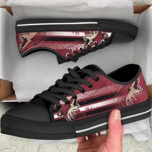Arizona Coyotes Nhl Hockey 5 Low Top Sneakers Low Top Shoes