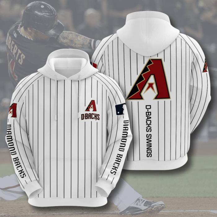 Arizona Diamondbacks 3D Hoodie