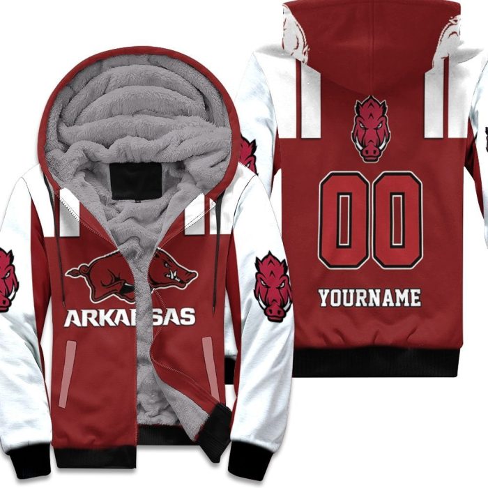 Arkansas Razorbacks Ncaa For Razorbacks Fans Personalized Unisex Fleece Hoodie