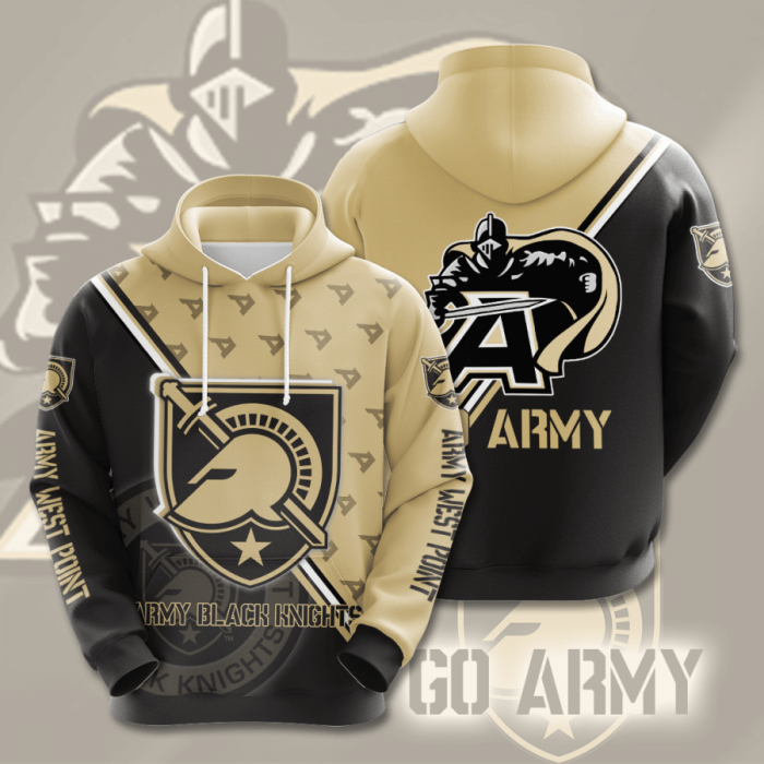 Army Black Knights 3D Hoodie