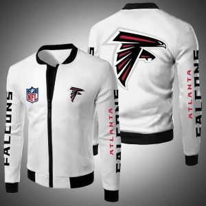 Atlanta Falcon NFL Jacket 3D Graphic Printed Tshirt Up To 5Xl 3DTshirt Fleece Bomber Jacket