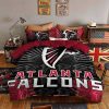 Atlanta Falcons 3D Logo With Iconic Colors Duvet Cover Bedding Set