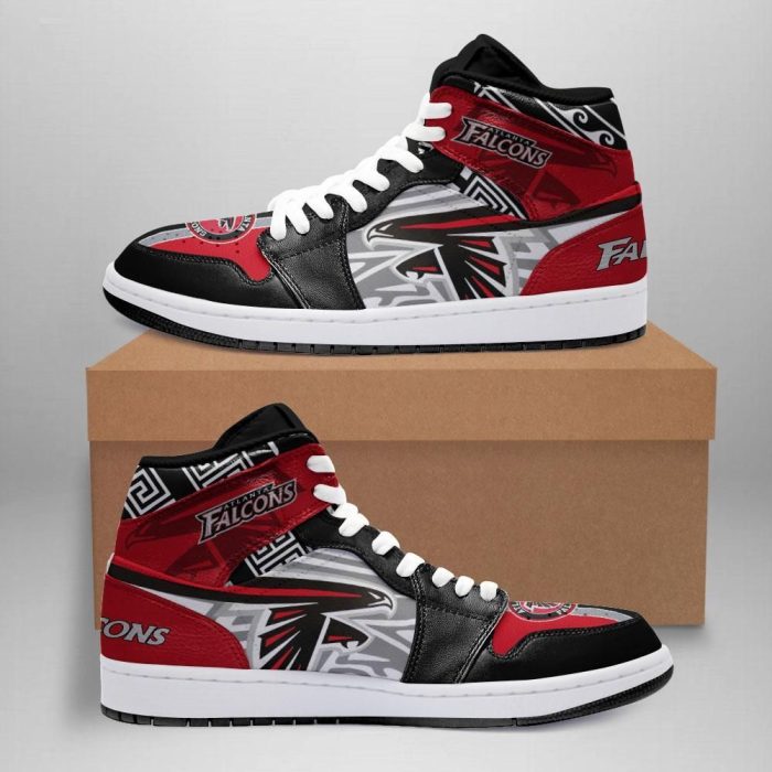 Atlanta Falcons Air Jordan 1 Sport Custom Sneakers
