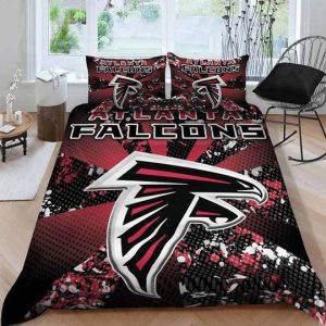 Atlanta Falcons Bedding Set - 1 Duvet Cover & 2 Pillow Case