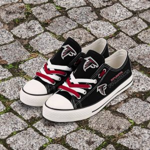 Atlanta Falcons NFL Football 6 Gift For Fans Low Top Custom Canvas Shoes