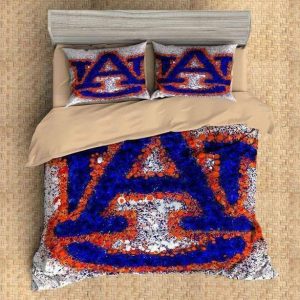 Auburn Tigers NFL National Football League #6 Duvet Cover Pillowcase Bedding Set Home Decor