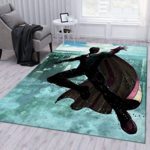 Avengers Marvel MCU Vision Area Rug Living Room And Bed Room Rug Christmas