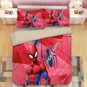 Avengers Spiderman #6 Duvet Cover Pillowcase Bedding Set Home Decor