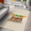 Baby Yoda Star Wars Kids Room Area Rug Rugs For Living Room Rug Home Decor