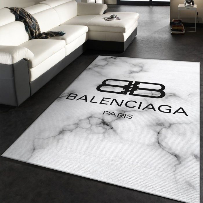 Balenciaga Rectangle Rug Living Room Rug Home Decor Floor Decor