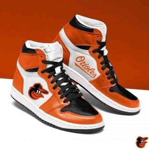 Baltimore Orioles MLB Baseball Air Jordan 1 Sport Custom Sneakers