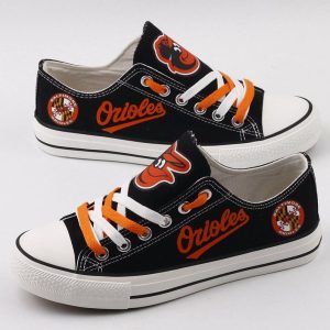Baltimore Orioles MLB Baseball Gift For Fans Low Top Custom Canvas Shoes