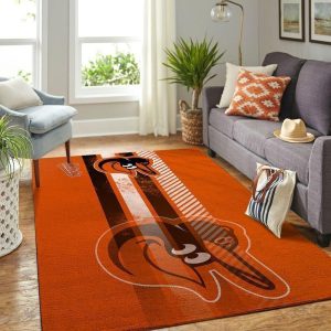 Baltimore Orioles Mlb Team Logo Area Rugs Living Room Carpet Floor Decor