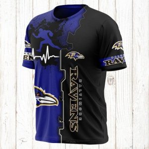 Baltimore Ravens 13 Gift For Fan 3D T Shirt Sweater Zip Hoodie Bomber Jacket