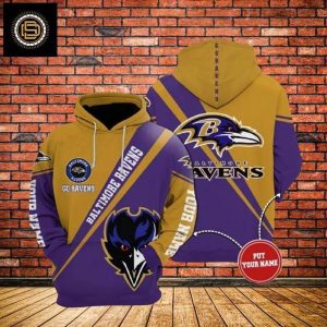 Baltimore Ravens 16 Gift For Fan Personalized 3D T Shirt Sweater Zip Hoodie Bomber Jacket