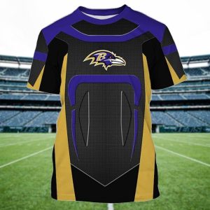Baltimore Ravens 19 Gift For Fan 3D T Shirt Sweater Zip Hoodie Bomber Jacket