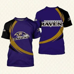 Baltimore Ravens 22 Gift For Fan 3D T Shirt Sweater Zip Hoodie Bomber Jacket