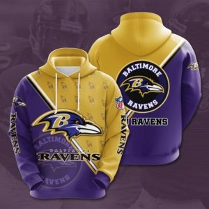 Baltimore Ravens 25 Gift For Fan 3D T Shirt Sweater Zip Hoodie Bomber Jacket