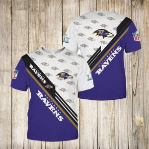 Baltimore Ravens 61 Gift For Fan 3D T Shirt Sweater Zip Hoodie Bomber Jacket