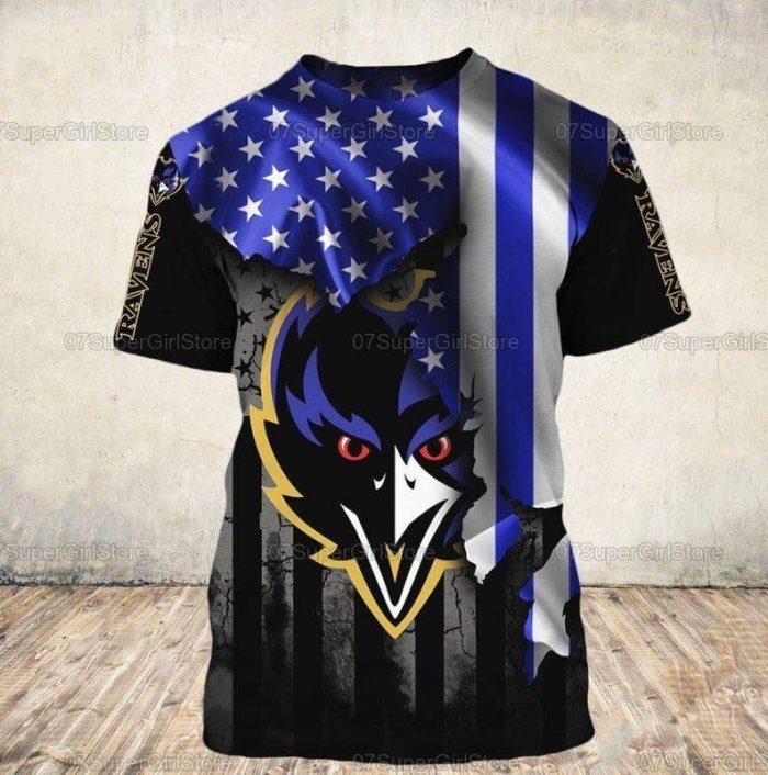 Baltimore Ravens 68 Gift For Fan 3D T Shirt Sweater Zip Hoodie Bomber Jacket