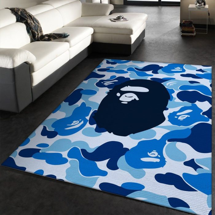 Bape Camo Monkey Hypebeast Area Rugs Living Room Rug Us Decor