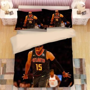 Basketball Atlanta Hawks Carmelo Anthony Basketball #10 Duvet Cover Pillowcase Bedding Set Home Decor