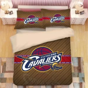 Basketball Cleveland Cavaliers Basketball #14 Duvet Cover Pillowcase Bedding Set Home Bedroom Decor
