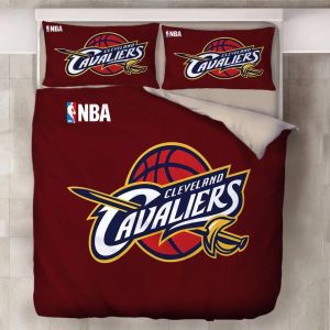 Basketball Cleveland Cavaliers Duvet Cover Bedding Set Pillowcase