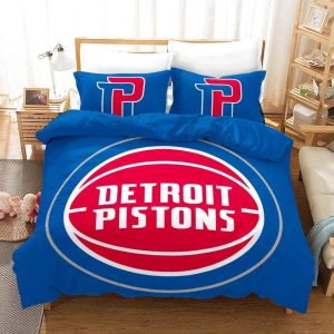 Basketball Detroit Pistons Basketball #22 Duvet Cover Pillowcase Bedding Set Home Bedroom Decor