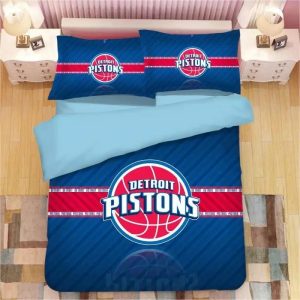 Basketball Detroit Pistons Basketball #23 Duvet Cover Pillowcase Bedding Set Home Bedroom Decor