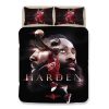 Basketball Houston Rockets James Harden 13 Basketball #5 Duvet Cover Pillowcase Bedding Set Home Bedroom Decor