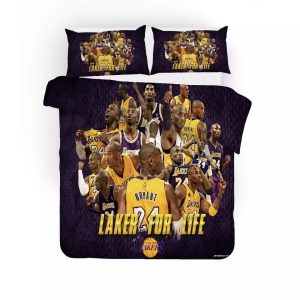 Basketball Lakers Kobe Bryant Black Mamba Basketball #31 Duvet Cover Pillowcase Bedding Set Home Bedroom Decor