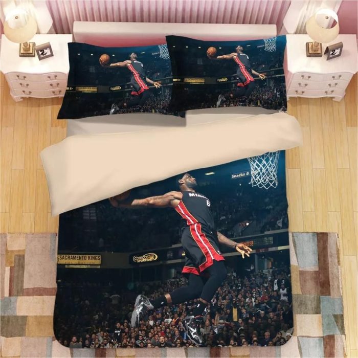 Basketball Michael Jordan Basketball #3 Duvet Cover Pillowcase Bedding Set Home Decor