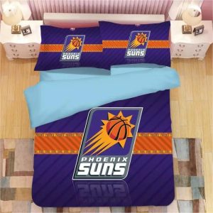 Basketball Phoenix Suns Basketball #21 Duvet Cover Pillowcase Bedding Set Home Bedroom Decor