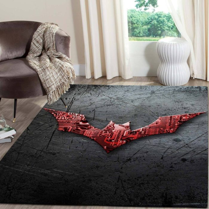 Batman Area Rugs Dc Comics Superhero Movies Living Room Carpet Floor Decor