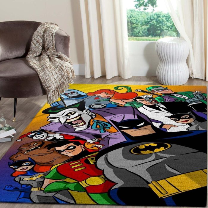 Batman Area Rugs Dc Comics Superhero Movies Living Room Carpet Istmas Gift Floor Decor