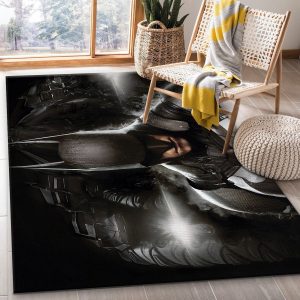 Batman Arkham Knight Area Rug Geeky Carpet Home Decor Bedroom Living Room Decor