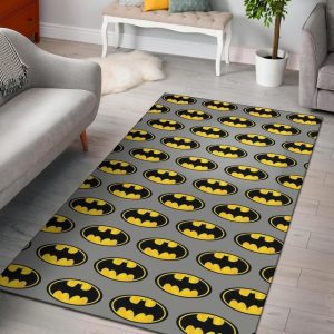 Batman Symbol Area Rug Carpet