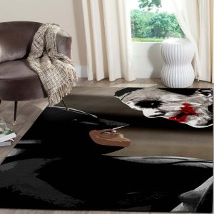 Batman Vs Joker Area Rugs Dc Comics Superhero Movies Living Room Carpet Floor Decor
