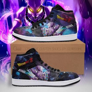 Beerus Sneakers Dragon Ball Z Galaxy Anime Shoes Gift for Fan PT04