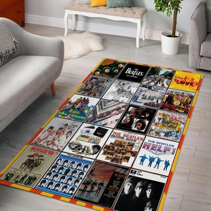 Best Of Ac The Beatles Living Room Area Rug Carpet Bedroom Floor Decor