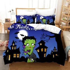 Betty Boop #11 Duvet Cover Pillowcase Bedding Set Home Bedroom Decor
