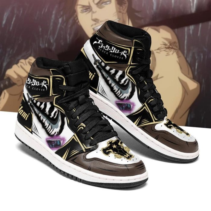 Black Bull Yami Sukehiro Sneakers Black Clover Anime Shoes