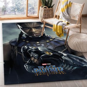 Black Panther Movie Shuri Area Rug Carpet Bedroom Family