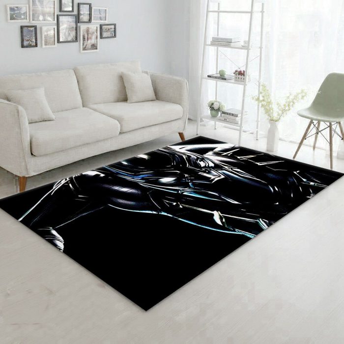 Black Panther Ver6 Movie Area Rug Bedroom Rug