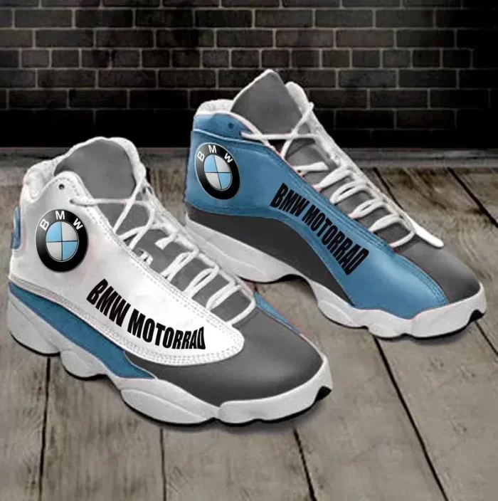 Bmw Motorrad Air Jordan 13 Custom Sneakers-Bmw Motorrad Team Sneakers