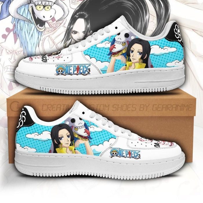 Boa Hancok Air Force Sneakers Custom One Piece Anime Shoes Fan Pt04